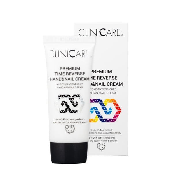 CLINICCARE Premium Time Reverse rankų kremas, 50ml