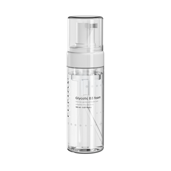 FUSION Glycolic B3 Foam prausimosi putos su glikoliu ir B3, 150 ml