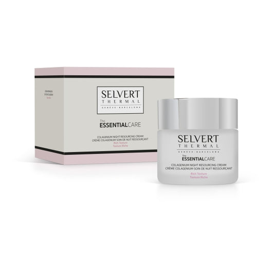SELVERT THERMAL COLAGENIUM NIGHT RESOURCING Naktinis kremas su kolagenu, 50 ml