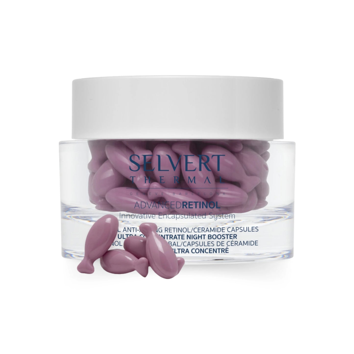 SELVERT THERMAL ADVANCE RETINOL Retinolio/keramidų kapsulės, 60 vnt.