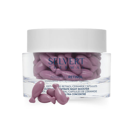 SELVERT THERMAL ADVANCE RETINOL Retinolio/keramidų kapsulės, 60 vnt.