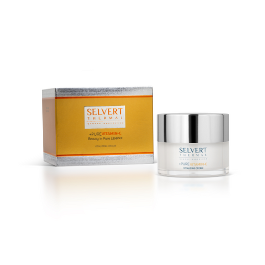 SELVERT THERMAL +PURE VITAMIN C Revitalizuojamasis kremas, 50 ml
