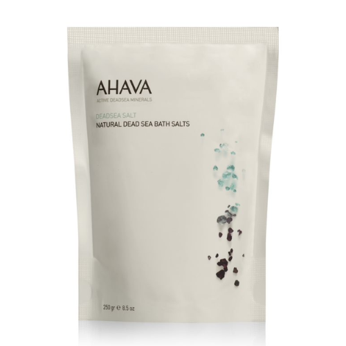 AHAVA Deadsea Salt natūrali negyvosios jūros druska voniai, 250 g