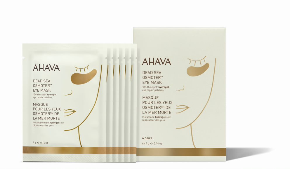 AHAVA Osmoter™ maskas acu kontūrām, 6 gab.