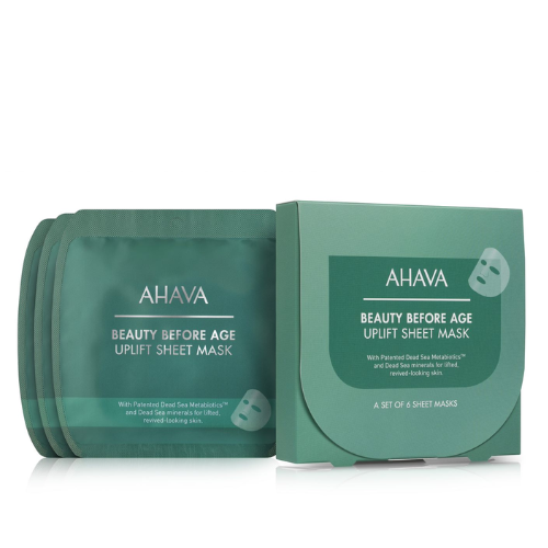 AHAVA Beauty Before Age Uplift Firming Sheet Mask, 6 pcs.