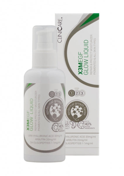 CLINICCARE Antipigmentinio poveikio tonikas EGF EXTRA GLOW LIQUID, 100 ml