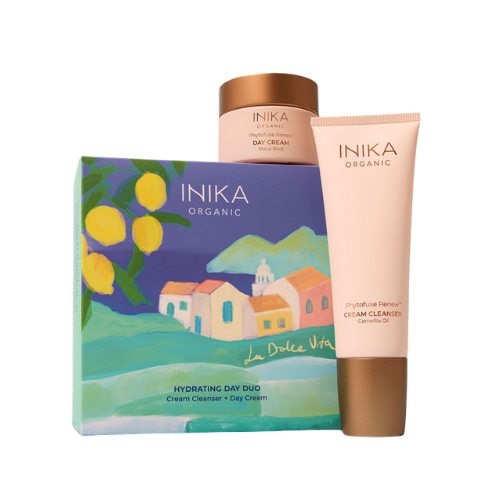 INIKA Hydrating Day Skin Duo dovanų rinkinys