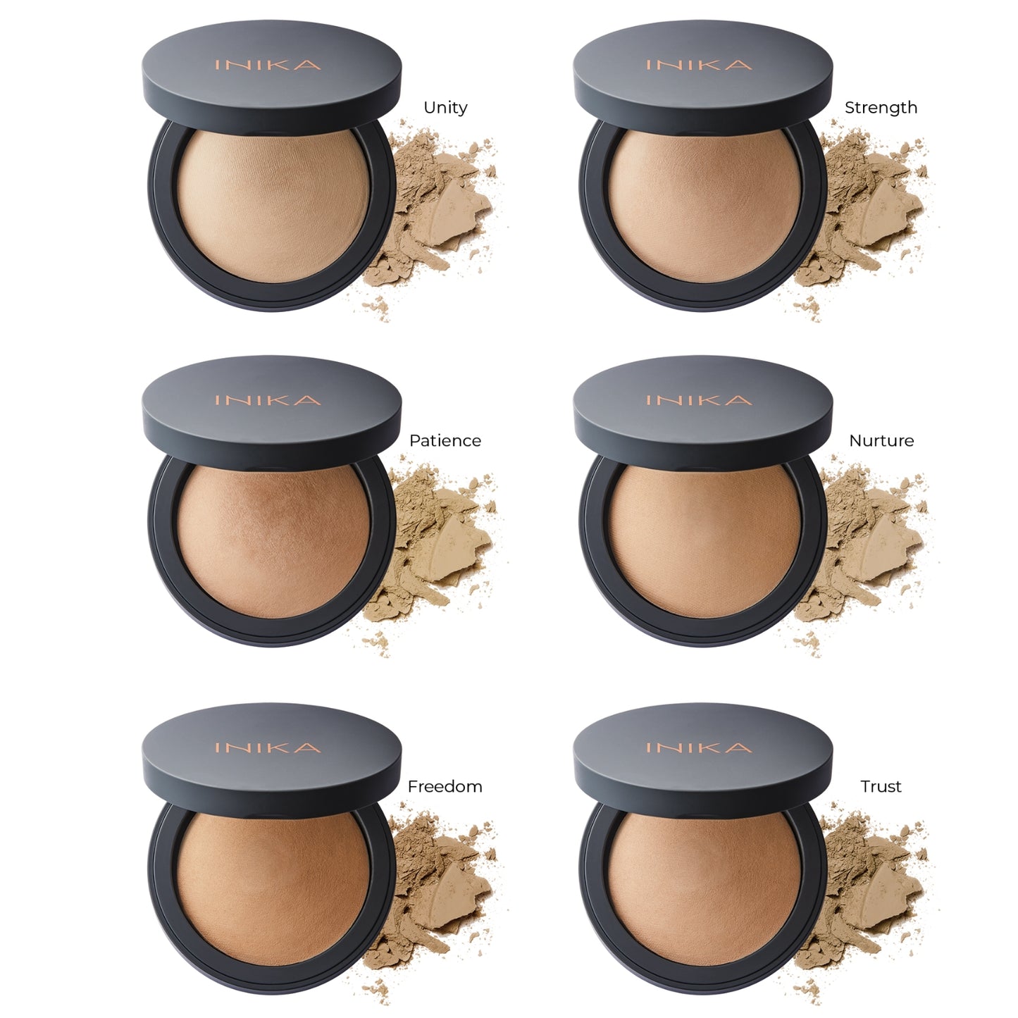 INIKA ORGANIC compact mineral powder, 8 g