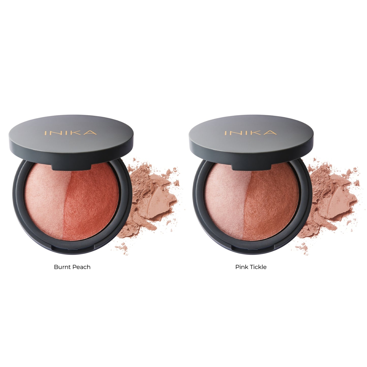 INIKA ORGANIC compact mineral blush Duo, 6.5 g