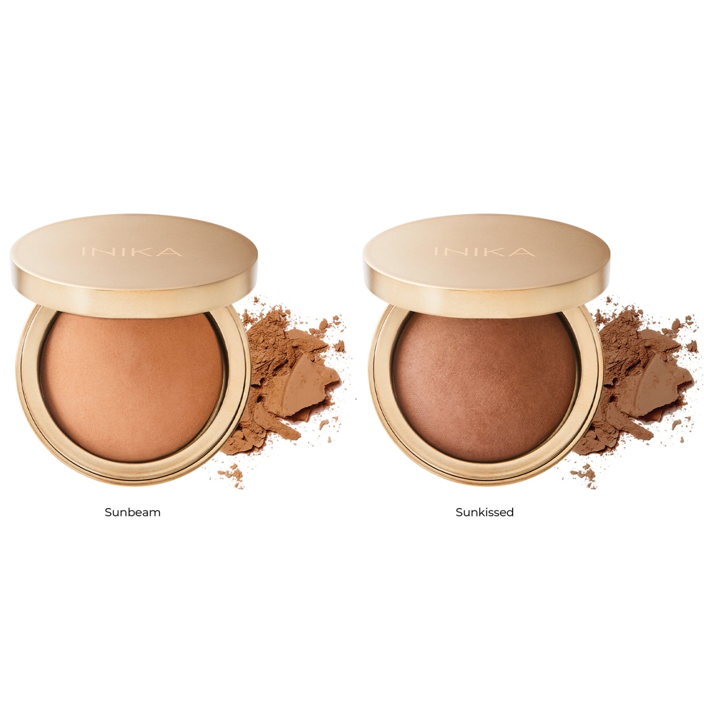 INIKA ORGANIC kompaktais minerālbronzers, 8 g