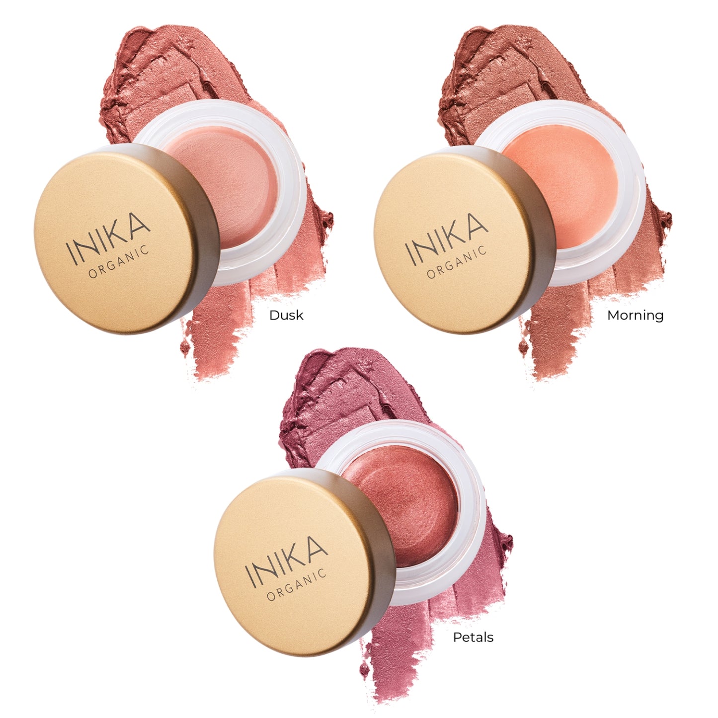 INIKA ORGANIC lip and cheek cream, 3.5 g
