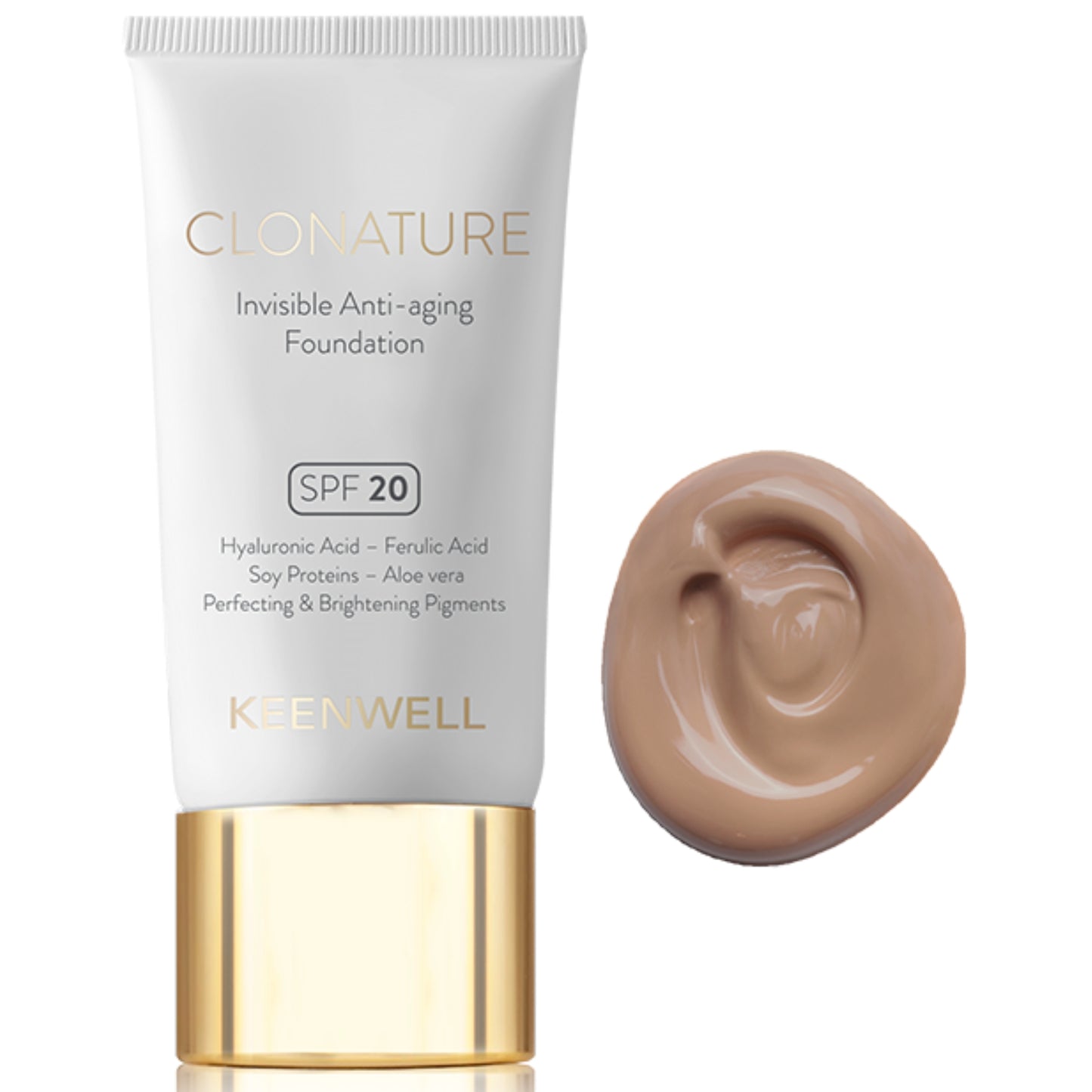 KEENWELL Clonature Rejuvenating Foundation SPF20, 30 ml
