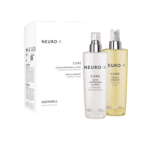 KEENWELL Neuro-K skin cleansing set (cleansing milk 200 ml + tonic 200 ml)