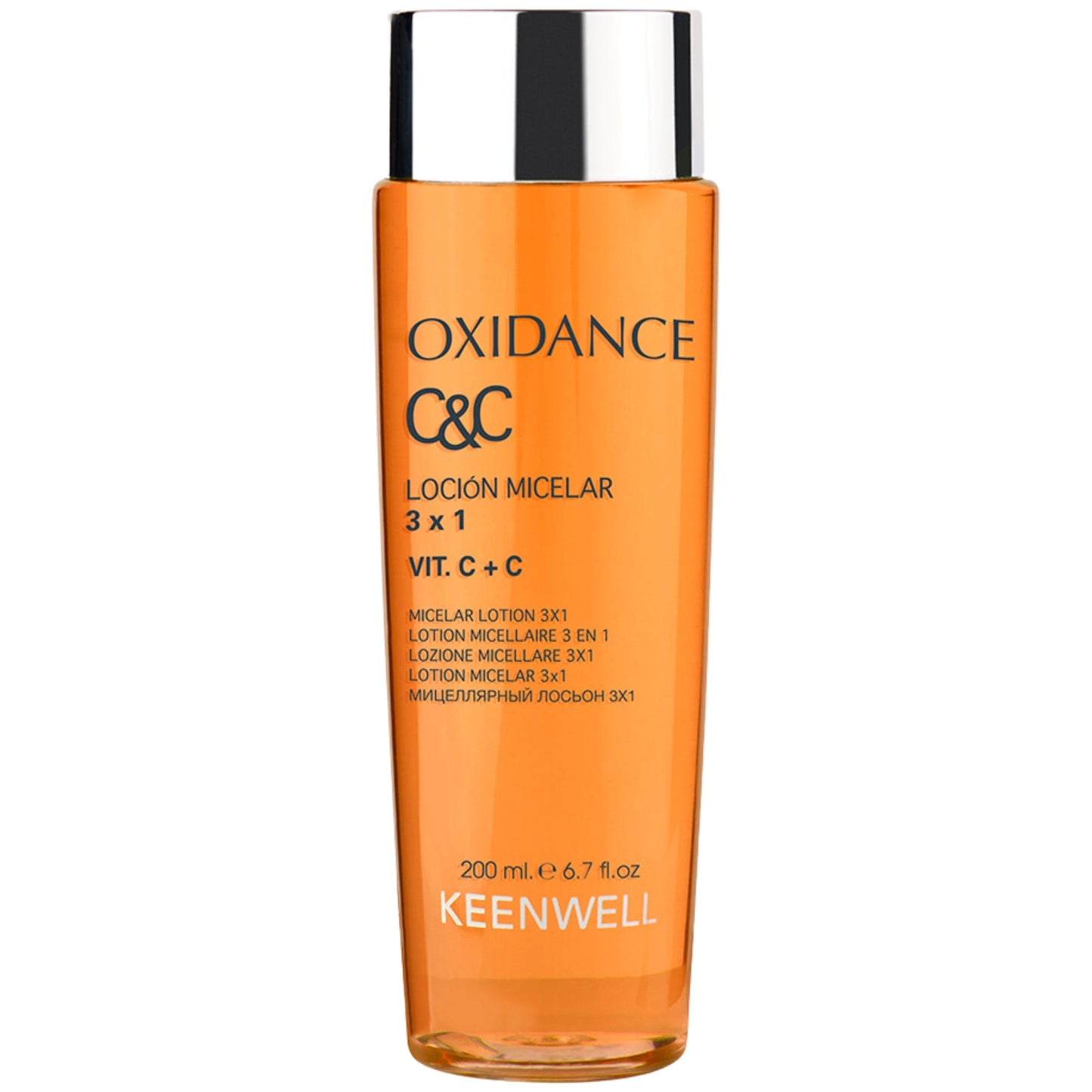 KEENWELL Oxidance Triple Effect Micellar Lotion with Vitamin C, 200 ml