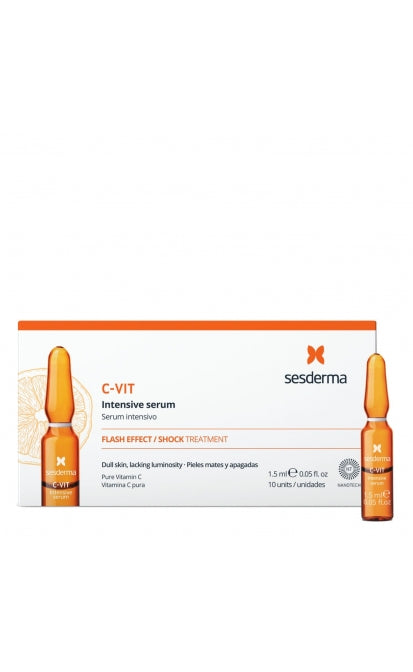 SESDERMA C-VIT Intensive Serum Brightening Ampoules, 10x1.5 ml