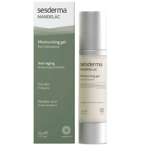 SESDERMA Mandelac moisturizing gel for sensitive skin, 50 ml