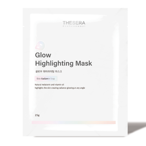 THESERA Glow brightening face mask, 10x25 g