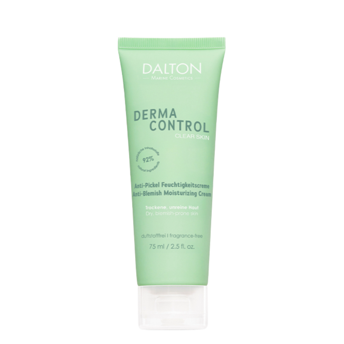 DALTON Derma Control sebumo išsiskyrimą reguliuojantis kremas, 75 ml
