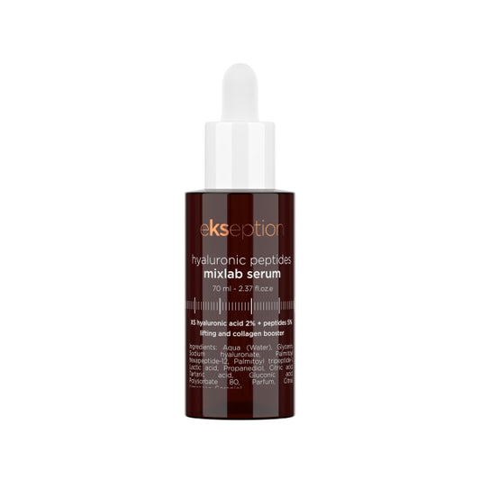 EKSEPTION Hyaluronic Peptides Serum priešraukšlinis liftingo serumas, 75 ml