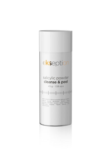 EKSEPTION Salicylic Powder Cleanse & Peel fermentinis prausiklis su salicilo rūgštimi, 45 g