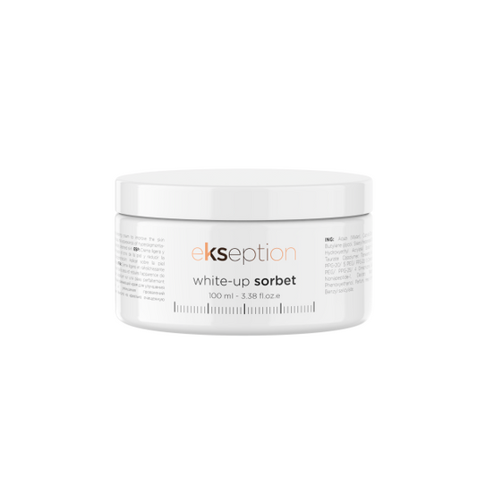 EKSEPTION White-Up Sorbet šviesinamasis naktinis kremas, 100 ml