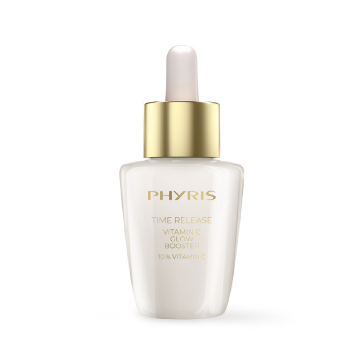 PHYRIS Time Release Vitamin C Glow Booster serumas su 10% vitamino C ir ferulo rūgštimi, 30 ml