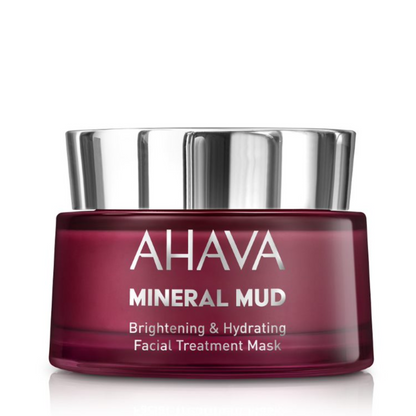 AHAVA Mineral Mud Brightening and Moisturizing Sejas maska, 50 ml