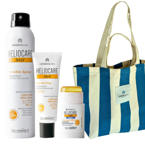 HELIOCARE rinkinys + vasariškas krepšys