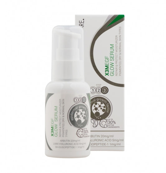 CLINICCARE Antipigmentinio poveikio serumas EGF EXTRA GLOW SERUM, 50 ml