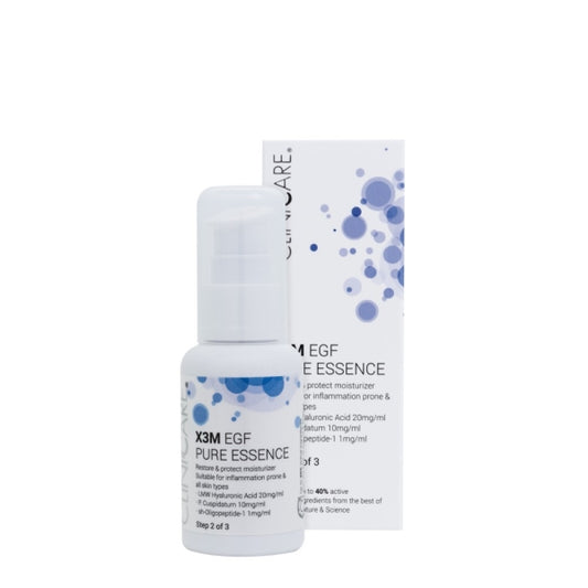CLINICCARE Priešuždegiminio poveikio esencija X3M EGF PURE ESSENCE, 50 ml