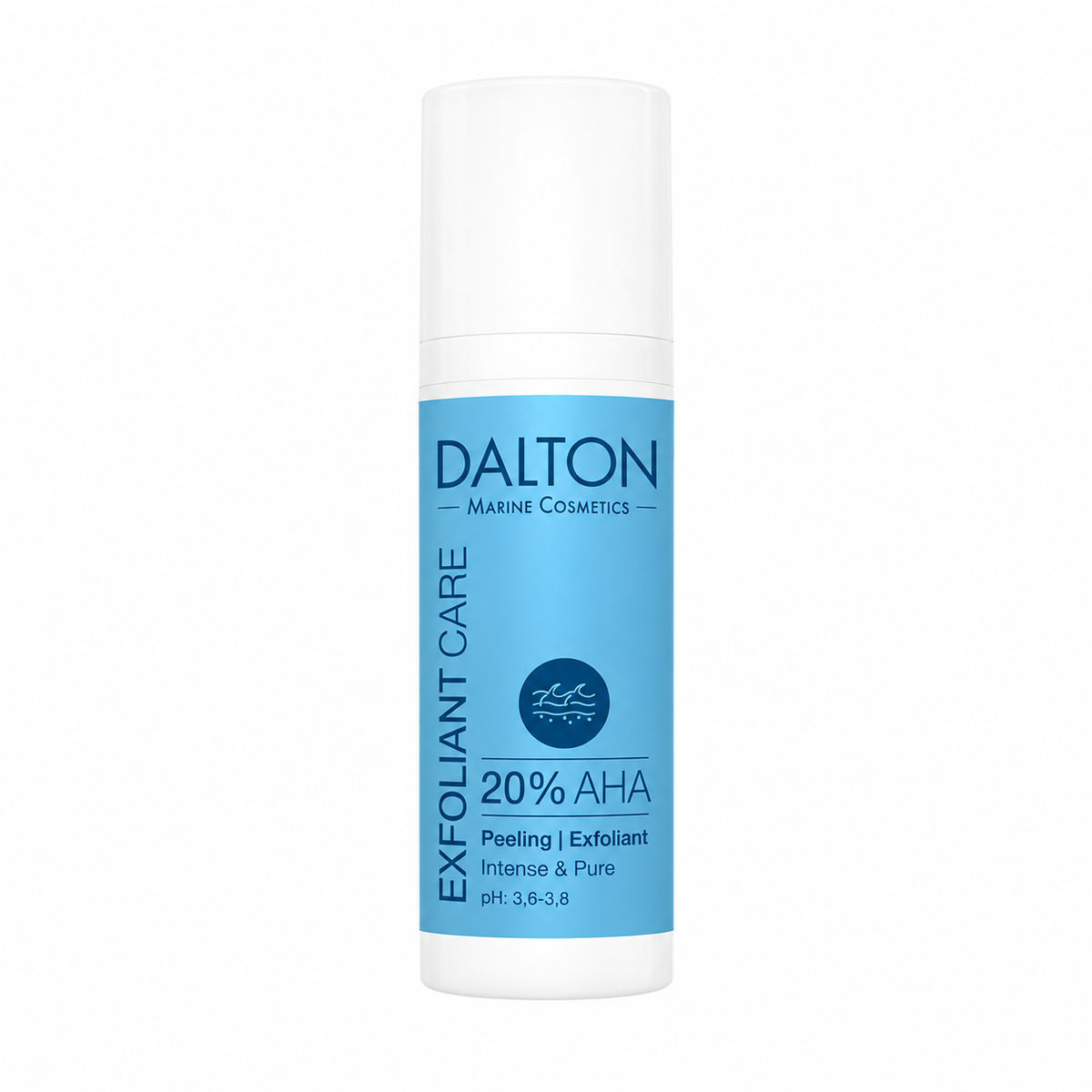 DALTON šveitiklis – AHA 20 %, 50 ml – AOB pakuotė, baltas fonas