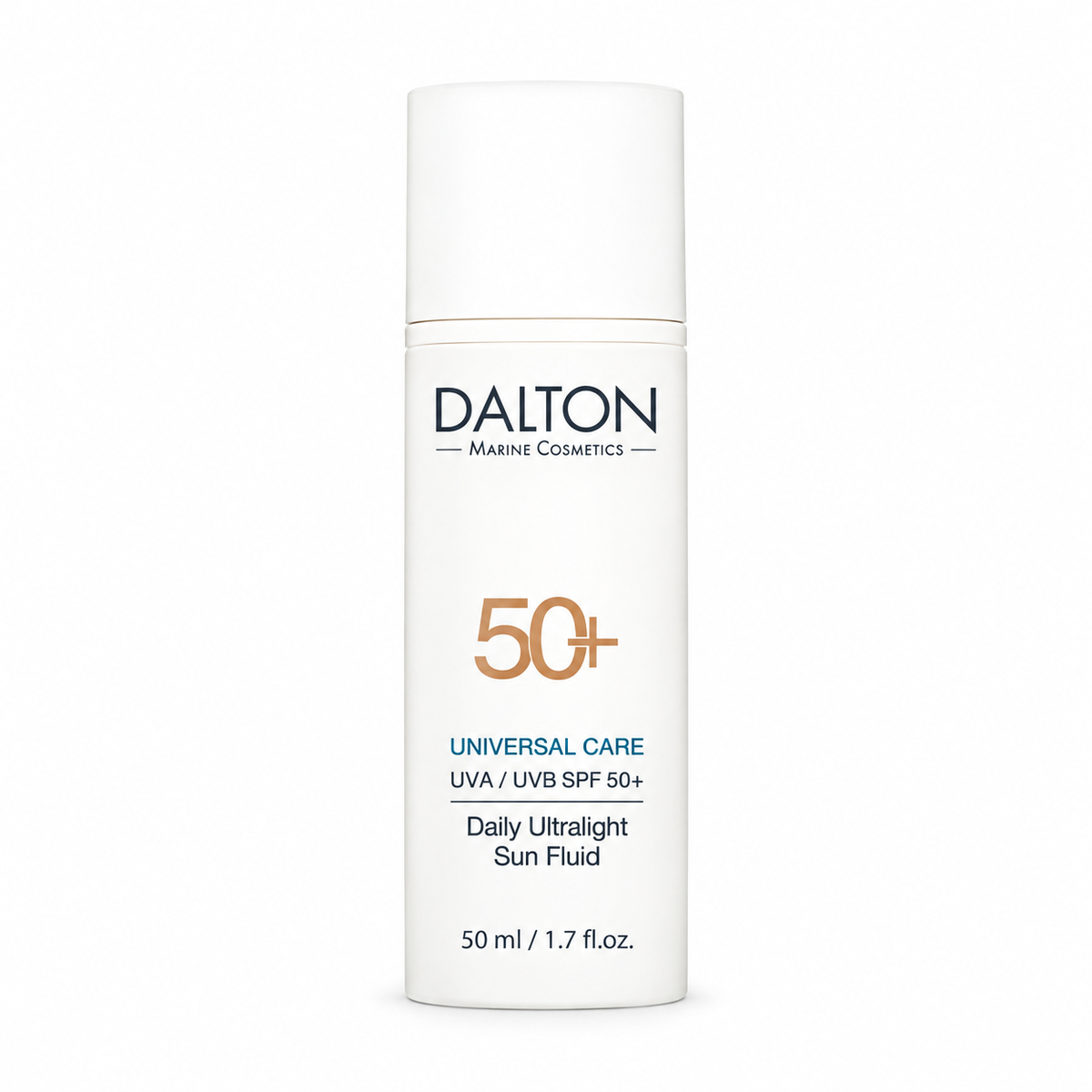 DALTON apsauginis fluidas nuo saulės SPF 50+, 50 ml
