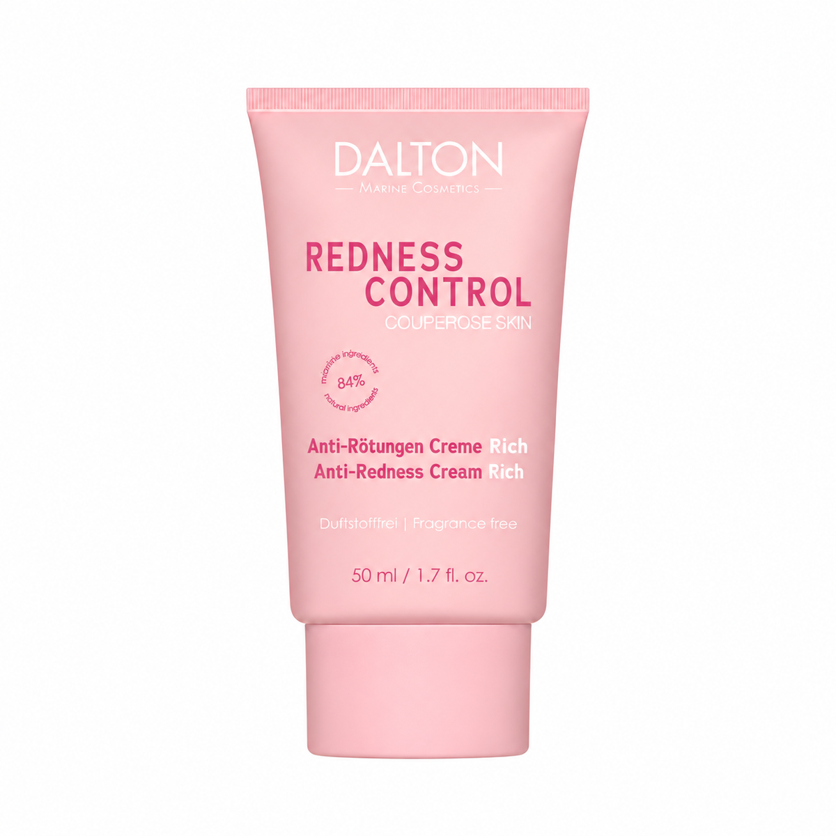 DALTON Redness Control Rich kremas sausai, kuperozinei odai, 50 ml