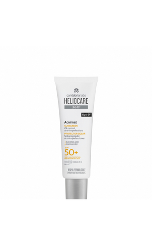 HELIOCARE 360 Acnimat riebiai ir į aknę linkusiai odai SPF 50+, 50 ml