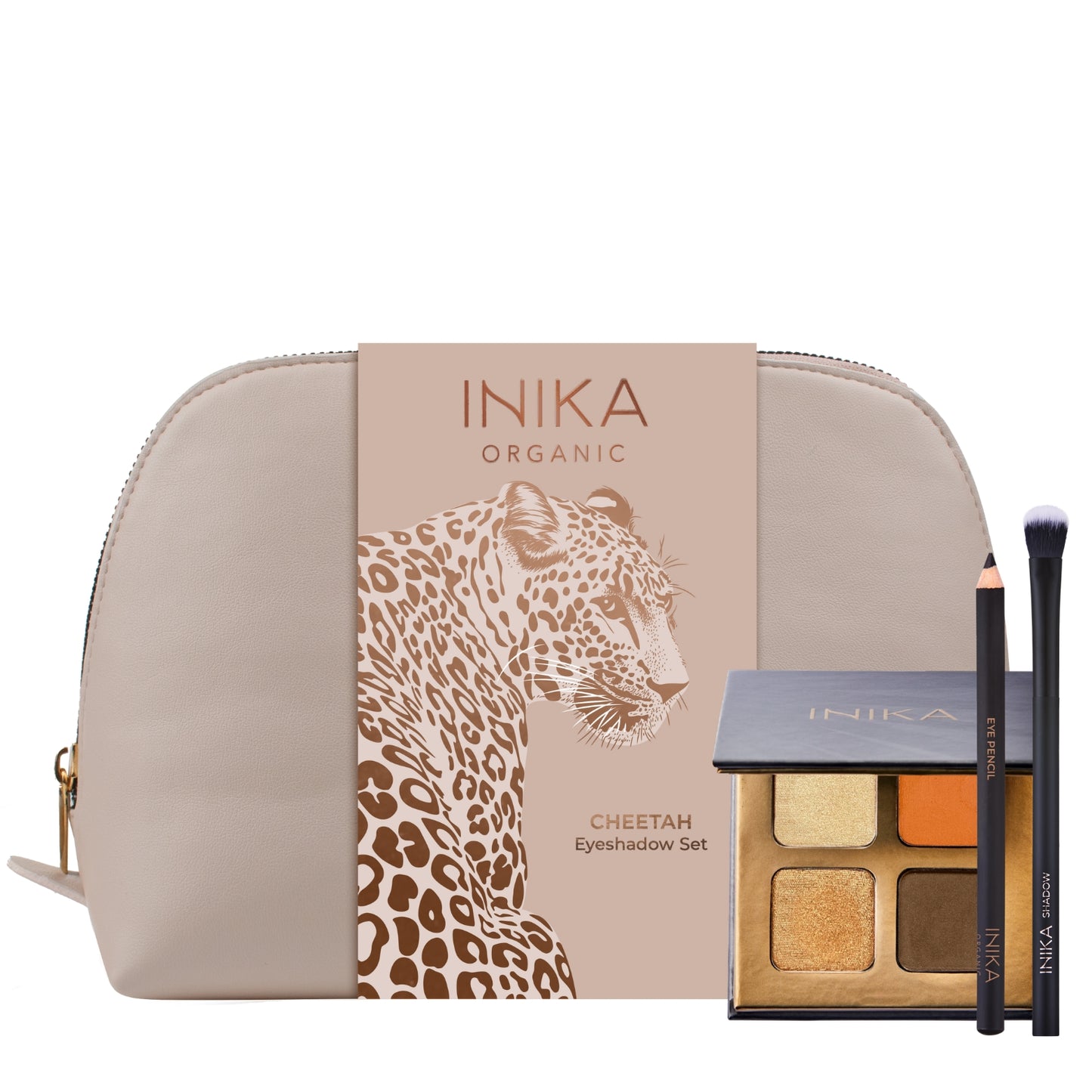 INIKA ORGANIC Cheetah lauvärvikomplekt