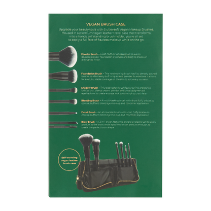 INIKA veganiškas šepetėlių rinkinys