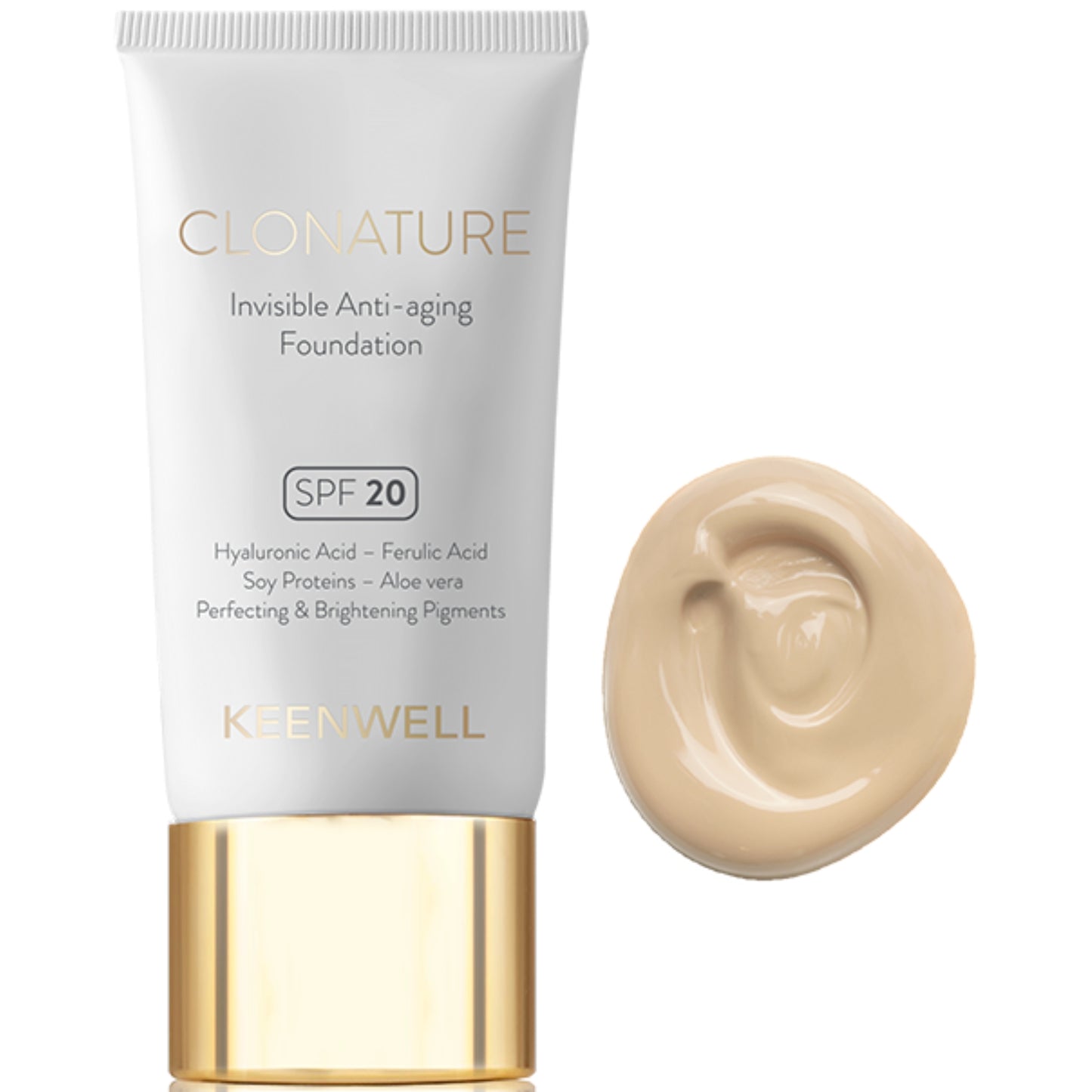 KEENWELL Clonature Rejuvenating Foundation SPF20, 30 ml