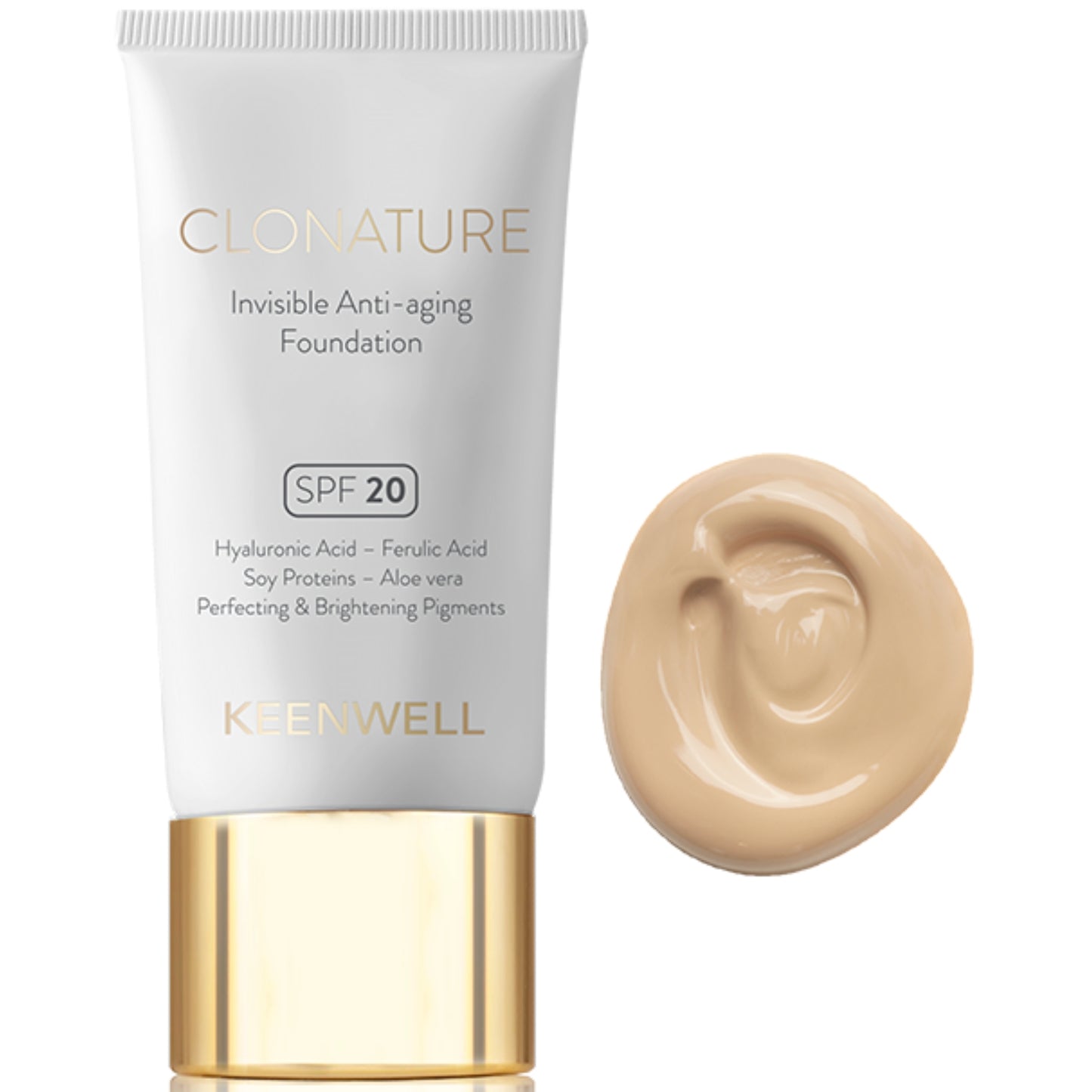 KEENWELL Clonature Rejuvenating Foundation SPF20, 30 ml
