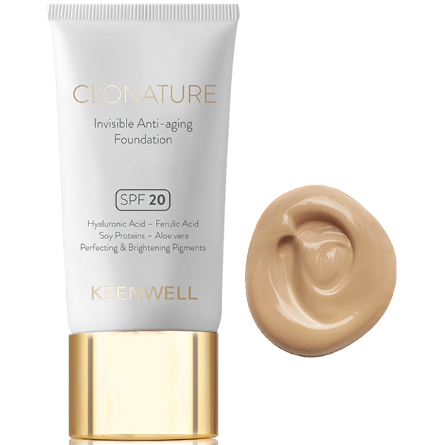 KEENWELL Clonature Rejuvenating Foundation SPF20, 30 ml