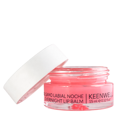 KEENWELL naktinė lūpų kaukė Raspberry, 15 ml