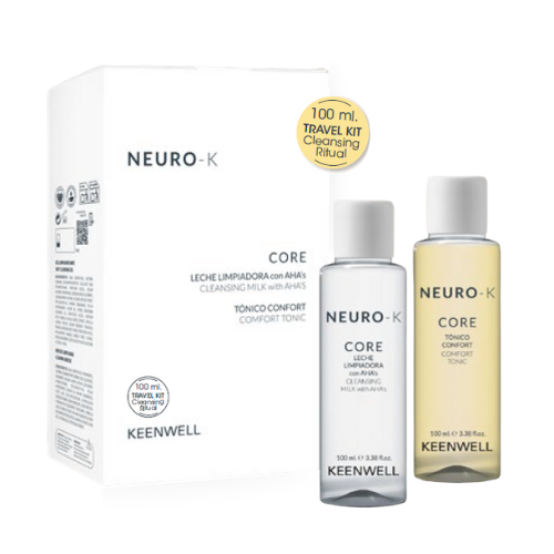 KEENWELL Neuro-K Core (prausiklis 100 ml + tonikas 100 ml) kelioninis rinkinys