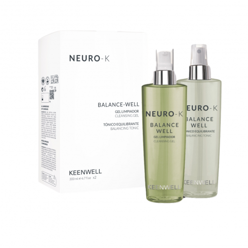 KEENWELL Neuro-K set for restoring skin pH balance (cleansing gel 200 ml + tonic 200 ml)