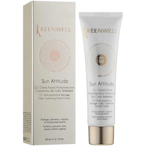 KEENWELL Sun Attitude Protective CC Cream with Tint SPF 50, 60 ml
