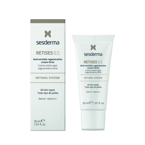 SESDERMA Retises 0,5% veido kremas su retinoliu ir vitaminu C, 30 ml