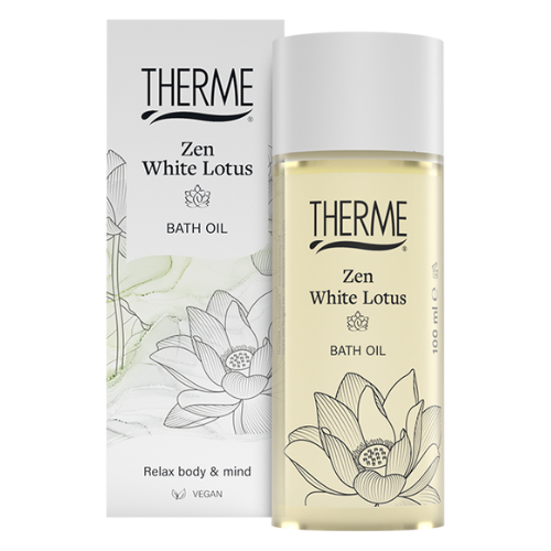 THERME Zen White Lotus vonios aliejus, 100 ml