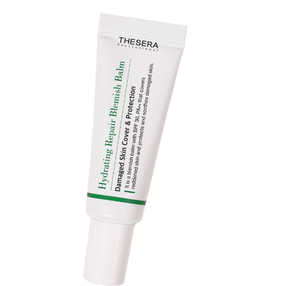 THESERA Hydrating Repair Blemish Balm facial cream with color SPF 30, 10 ml