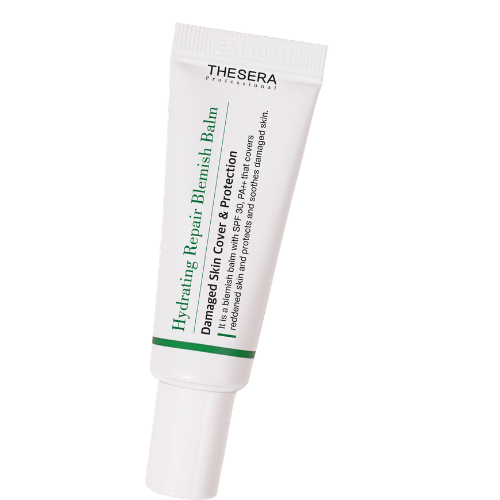 THESERA Hydrating Repair Blemish Balm veido kremas su spalva SPF 30, 10 ml